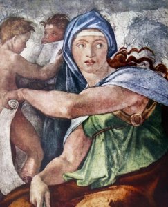 The Delphic Sibyl (detail) 1509