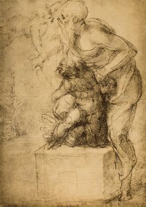 The Sacrifice of Isaac by Michelangelo Buonarroti