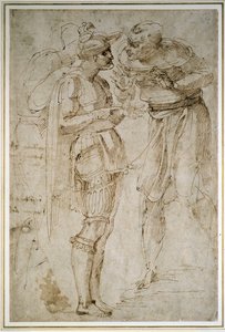 Three Men in Conversation by Michelangelo Buonarroti