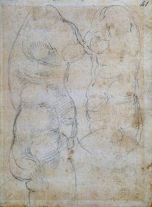Two Studies of an Antique Female Torso by Michelangelo Buonarroti