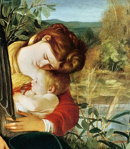 Rest on the Escape to Egypt (detail)