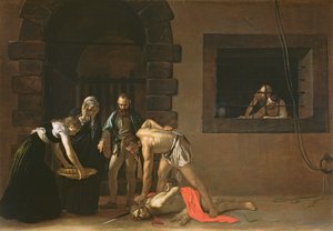The Decapitation of St. John the Baptist, 1608 by Michelangelo Merisi Caravaggio