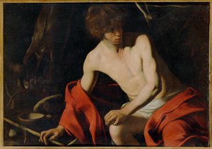 Saint John the Baptist by Michelangelo Merisi da Caravaggio