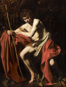 Saint John the Baptist in the Wilderness by Michelangelo Merisi da Caravaggio