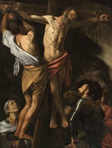 The Crucifixion of Saint Andrew by Michelangelo Merisi da Caravaggio