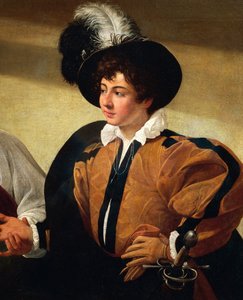 The Fortune Teller (detail), c.1596-97 by Michelangelo Merisi da Caravaggio