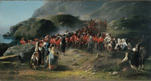 Aspromonte, August 29 by Michele Cammarano