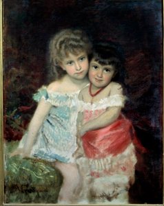 Portrait of Blanche and Amelie