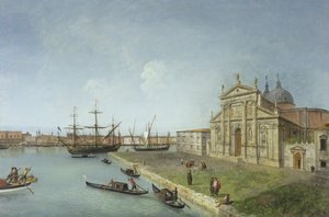 The Bacino di San Marco from San Giorgio Maggiore by Michele Marieschi