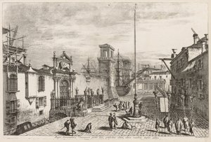 Views of Venice: The Gates of the Arsenal by Michele Marieschi