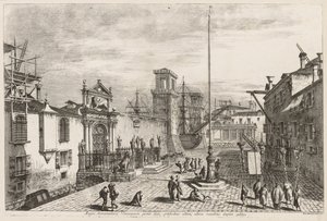 Views of Venice: The Gates of the Arsenal, 1741 by Michele Marieschi