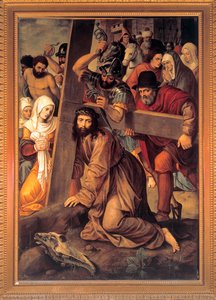 Christ Carrying the Cross by Michiel I Coxie or Coxcie