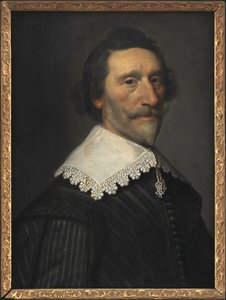The Dutch Poet and Historian Pieter Cornelisz Hooft (1581-1647) by Michiel Jansz van Mierevelt