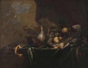 Still Life with Fruit by Michiel Simons