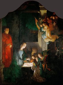 The Nativity of Christ by Michiel Sittow