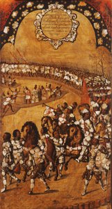 The Conquest of Mexico, Panel IX, c.1696-1715