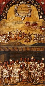 The Conquest of Mexico, Panel XIX by Miguel Gonzalez