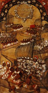 The Conquest of Mexico, Panel XXII by Miguel Gonzalez