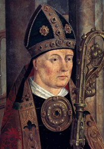 Saint Isidore of Sevilla (560 or 570 - 636) (detail)