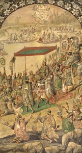 The Welcoming of Montezuma by Miguel and Juan Gonzalez
