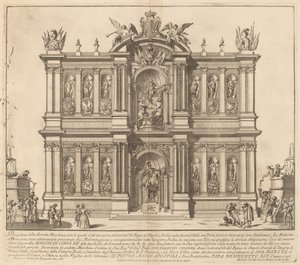The Kingdom of Naples, for the "Chinea" Festival by Miguel de Sorellò after Francisco Preciado