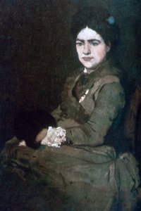 Mrs Munkacsy by Mihály Munkácsy