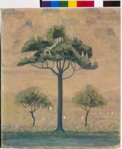 Spring (IV) by Mikalojus Konstantinas Čiurlionis
