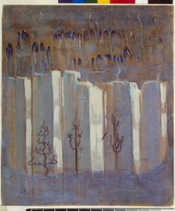 Winter (III) by Mikalojus Konstantinas Čiurlionis