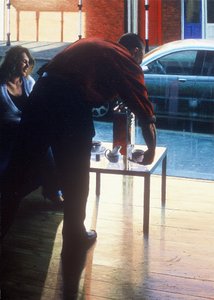 Being Served by Mike Briscoe