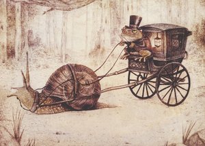 The Snail Express by Mike Koubou