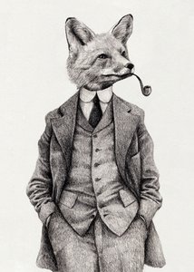 The Vintage-style Fox by Mike Koubou