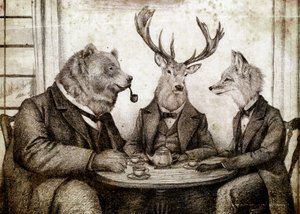 Woodland Gentlemen by Mike Koubou