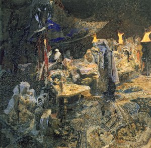Eastern Tale by Mikhail Aleksandrovich Vrubel