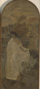 Minerva Triptych: The Judgment of Paris, 1893 by Mikhail Aleksandrovich Vrubel