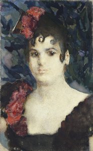 Portrait of Tatyana Lyubatovich as Carmen
