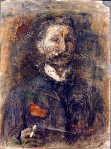 Self-Portrait by Mikhail Aleksandrovich Vrubel