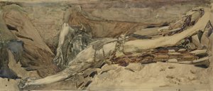 The Demon downcast, 1901 by Mikhail Aleksandrovich Vrubel