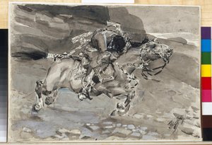 A Rider (Illustration of the Poem 