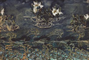 Water Lilies by Mikhail Aleksandrovich Vrubel
