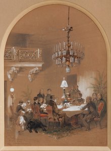 Vonlyarlyarsky Salon in Vonlyarovo by Mikhail Osipovitsch Mikeshin