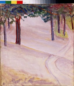 Landscape by Mikhail Vasilievich Matyushin