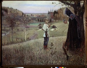 The Vision of the Youth Bartholomew by Mikhail Vasilievich Nesterov