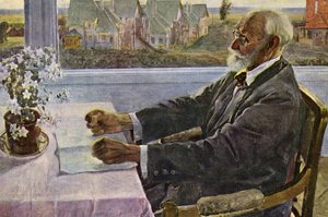 Portrait of Academician IP Pavlov