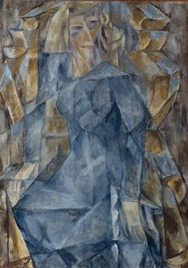 Portrait of a woman by Mikhail Vasilyevich Le Dantyu