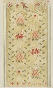 Bedroom Stencil by Mildred E. Bent