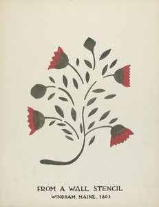 Design from Windham, Maine 1803: From Proposed Portfolio 