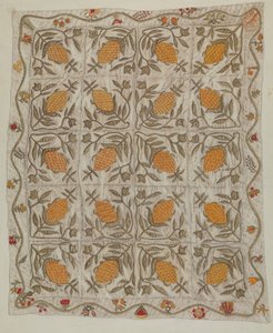 Pineapple Quilt by Mildred E. Bent