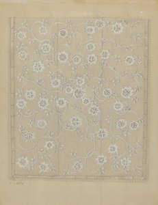Bedspread by Millia Davenport