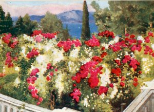 The Rose Pergola, the Achilleion, Corfu