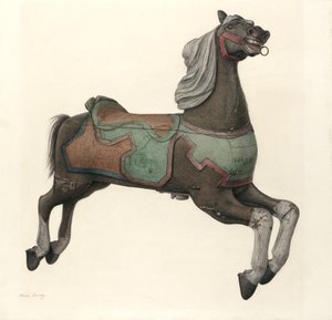 Carousel Horse by Mina Lowry